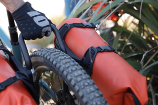 Spider rack closeup with cradles