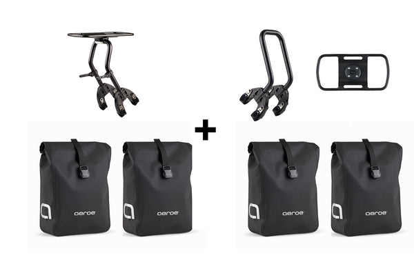 Spider Pannier Rack + Pannier Bag Ultimate Bundle