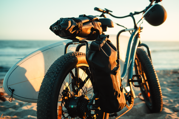 Spider Fat Tyre E-Bike Cargo Rack + 12L Dry Bag Essentials Bundle