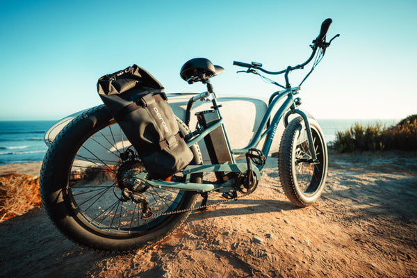Spider Fat Tyre E-Bike Cargo Rack & 12L Dry Bag Combo