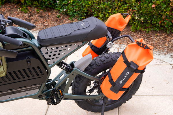 Spider Fat Tyre E-Bike Cargo Rack + 8L Dry Bag Essentials Bundle