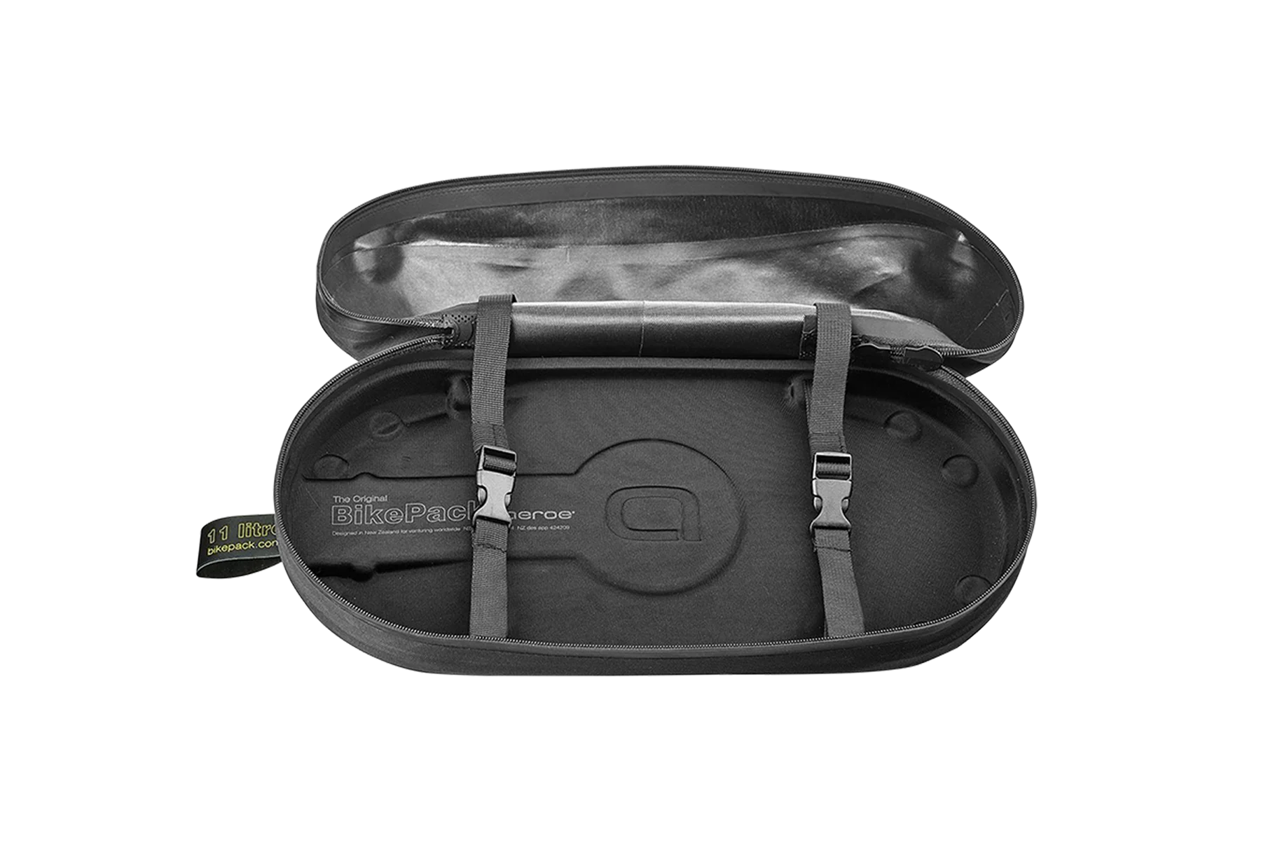 Aeroe 11L Bike Pack Bag: Black Aeroe 11L Bike Pack Bag: Black