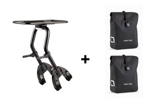 Pannier Rack and 2 Pannier Bags