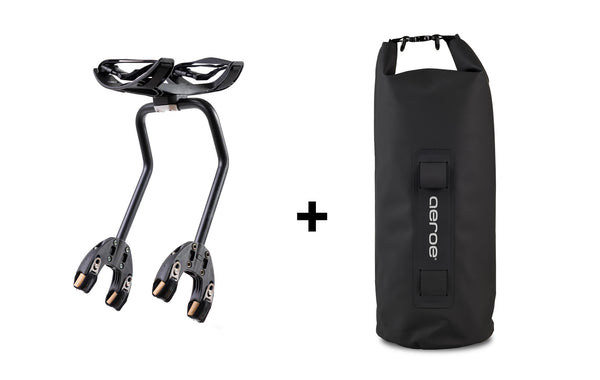 Spider Fat Tyre E-Bike Cargo Rack & 12L Dry Bag Combo