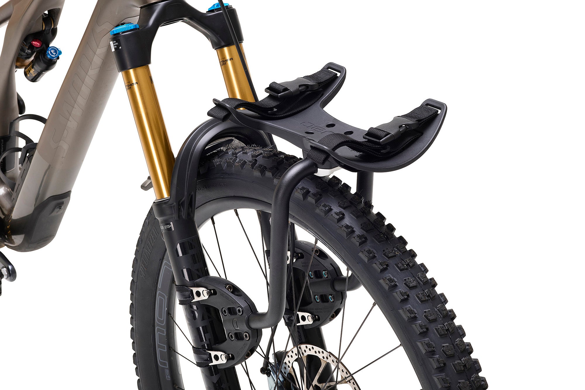 Spider Front Fork Rack For MTB With Cradle