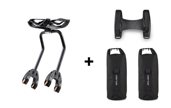 Spider Fat Tyre E-Bike Cargo Rack + 12L Dry Bag Essentials Bundle