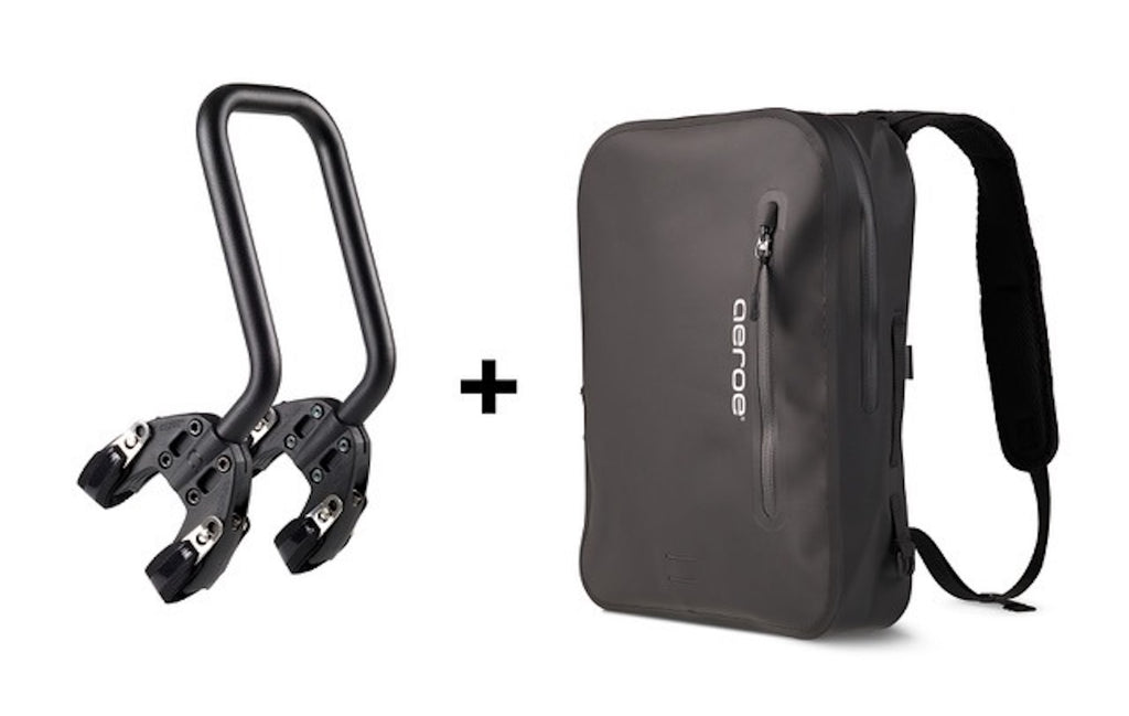 Spider Rear Rack (Base) & QuickLock Pannier Bag Pro Combo – Aeroe