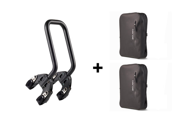Spider Rear Rack (Base) + QuickLock Pannier Bag Pro Essentials Bundle
